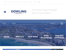Tablet Screenshot of dowlingnewlambton.com.au